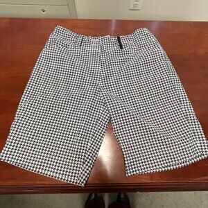 Nike Golf Fit Dry Performance Shorts - Houndstooth Gingham pattern (size 2)